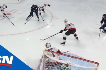 Blake Wheeler Picks Up 500th Career Assist During Slick Jets Passing Play