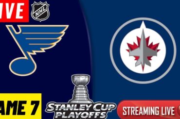 LIVE: St Louis vs Winnipeg Jets Game 7 Live Stream | NHL Stanley Cup Playoffs 2025