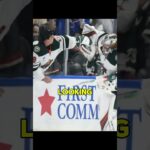 Filip Gustavsson Scored a GOALIE GOAL Against the St. Louis Blues! #shorts