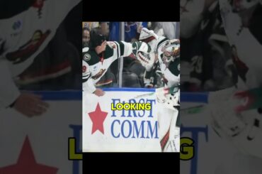 Filip Gustavsson Scored a GOALIE GOAL Against the St. Louis Blues! #shorts