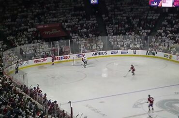 Laurent Dauphin of the Laval Rocket scores vs. the Cleveland Monsters 5/4/25