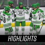 UND Hockey | Highlights vs Alabama-Huntsville | 1/2/2022