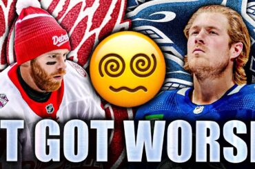 IT JUST GOT WORSE FOR THE CANUCKS & RED WINGS: BROCK BOESER & JT COMPHER
