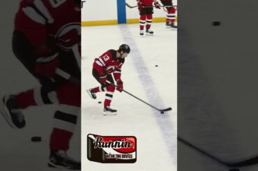 Nico Hischier NJ Devils Before Game 3 vs. Carolina #njdevils #short #shorts #shortvideo #shortsvideo