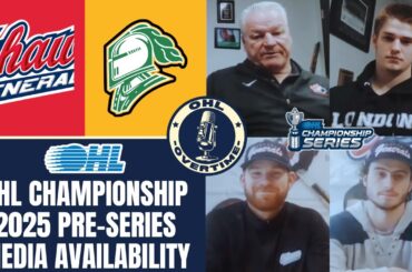 "It's everything I've expected - the magnitude & professionalism." - OHL Final Pre-Series - May 5/25