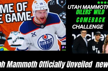 Nhl Utah Hockey Club Unveils Permanent Identity as the Utah Mammoth: New Name,Logo, and Jerseys Rev