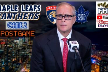PAUL MAURICE, Panthers Playoff Postgame: Toronto Maple Leafs Coming to Florida Up 2-0