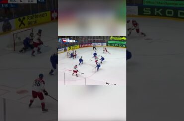Lukáš Sedlák tic-tac-toe goal vs Slovakia #shorts #hockey #iihf2023