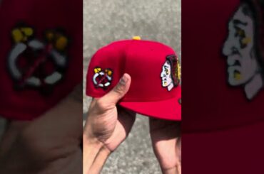 Chicago Blackhawks Black Hawks Logo New Era 59Fifty Fitted Hat 🪶🏹