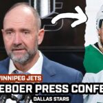 Pete DeBoer PRAISES Mikko Rantanen After Stars WIN Game 1 vs Winnipeg