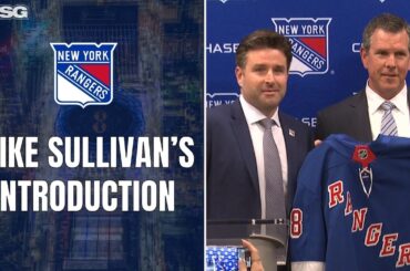 Rangers' New Head Coach Mike Sullivan's Introduction | New York Rangers