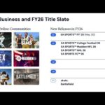 EA Earning Call - NHL 26 Update