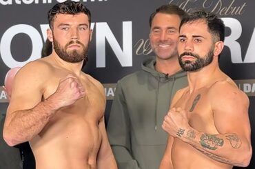 2024 Olympian Pat Brown PRO DEBUT weigh in vs Federico Grandone!