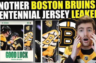 *NEW* Boston Bruins Centennial Jersey LEAKED!