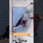 Calvin Pickard Stands On His Head 😱