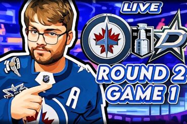 LIVE: Winnipeg Jets vs Dallas Stars | Game 1 Watch Party & Play-by-Play Commentary
