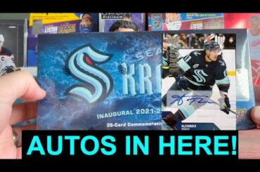 Seattle Kraken Hockey Cards Upper Deck Box Set. #hockeyboxbreaks #hockeycards #upperdeckhockey