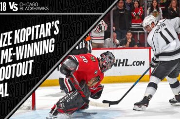 Anze Kopitar Secures LA Kings Win in Chicago