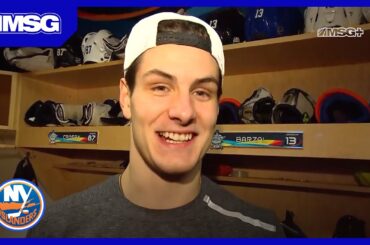 All Smiles For Mat Barzal At First NHL All-Star Game | New York Islanders