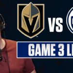 Stanley Cup Playoffs - Edmonton Oilers vs Vegas Golden Knights  - Game 3 LIVE