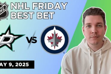 Dallas Stars vs Winnipeg Jets l Friday 5/9/25 | August Young NHL Best Bets | DAL vs WPG