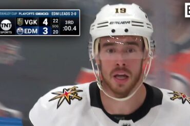 Golden Knights BUZZER-BEATER Goal to Win Game 3 vs. Oilers 🚨 2025 Stanley Cup Playoffs