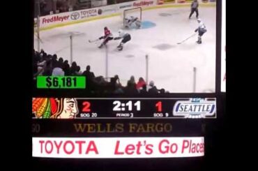 Oliver Bjorkstrand's Amazing goal vs. Seattle Thunderbirds 10-3-14