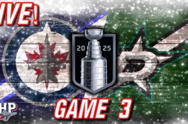 Winnipeg Jets vs Dallas Stars GAME 3 LIVE 5/11/2025