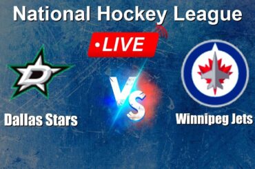 🔴 LIVE: Dallas Stars vs Winnipeg Jets - Live Score Today - NHL