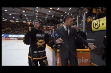 Mikko Petman haukkuu Juuso Mäenpäätä ennen haastattelua