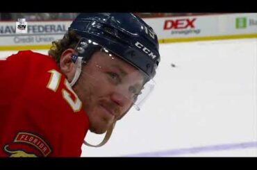 Full Scrum at the end of Game 4 - Leafs vs Panthers (w/Joe Bowen)