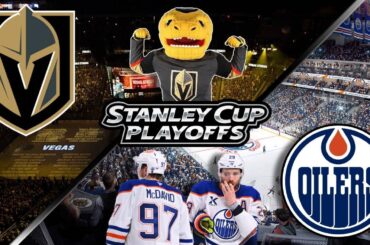 Edmonton Oilers @ Vegas Golden Knights GAME 2 | NHL Stanley Cup Playoffs Live | #VegasBorn