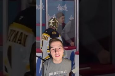 Heart Warming Moment Between Jeremy Swayman and Linus Ullmark’s Son