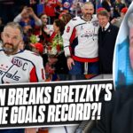 Alexander Ovechkin Does "The Impossible," Breaks Wayne Gretzky's All Time Goals Record
