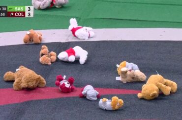 Teddy Bears fly in Colorado as Wardle scores