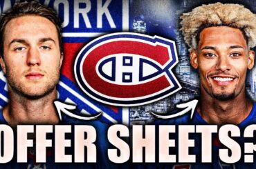 TWO HABS OFFER SHEETS TO THE NEW YORK RANGERS? THIS WOULD BE MASSIVE FOR THE CANADIENS…
