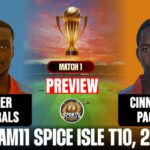 Cinnamon Pacers vs Ginger Generals Live Cricket