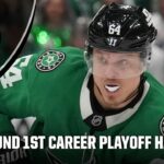 Mikael Granlund scores FIRST CAREER POSTSEASON HAT TRICK for Dallas Stars 🚨 | NHL on ESPN