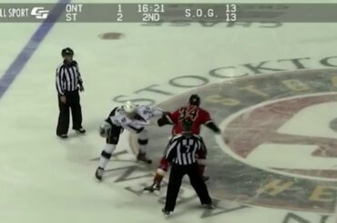 Kurtis MacDermid vs Hunter Smith - ONT vs STK - 03/03/17