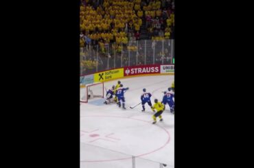 Mika Zibanejad with a crowd pleaser!