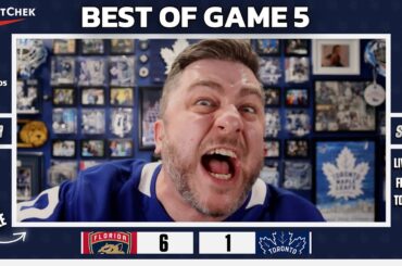 Steve Dangle GOES NUTS During Game 5 Of Panthers vs. Leafs | Best Of Game 5
