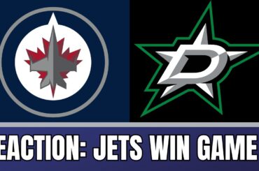 Reaction: Winnipeg Jets shutout Dallas Stars 4-0 in Game 2, series tied 1-1