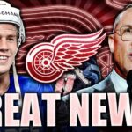 AWESOME RED WINGS NEWS: BRANDSEGG-NYGARD REVEALS WHAT STEVE YZERMAN RECENTLY TOLD HIM…