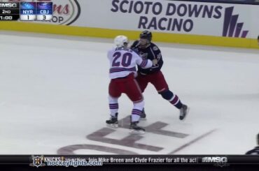 Chris Kreider vs Jack Skille Oct 11, 2014