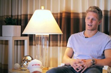 Gabriel Landeskog Talks CCM RBZ Stick