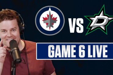 Stanley Cup Playoffs - Winnipeg Jets vs Dallas Stars GAME 6 LIVE