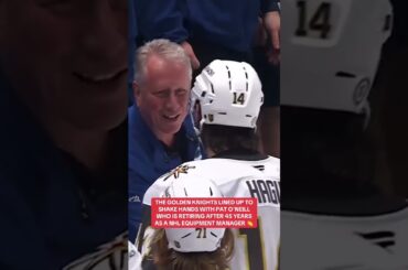 An incredible gesture from the Golden Knights 🤝