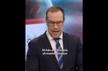 Nemo linjaa: "Patrik Laine on NHL:n kautta aikain tehokkain maalintekijä" | #shorts