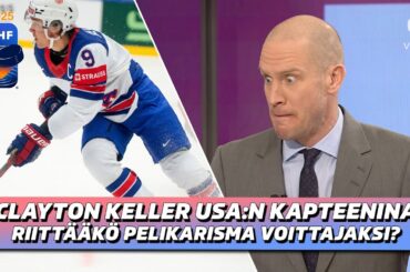 Clayton Keller USA:n kapteenina | Riittääkö pelikarisma voittajaksi?