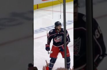 Columbus Blue Jackets VS Carolina Hurricanes TOP Highligh 🏒Rent Kirill Marchenko🚨#shorts #sports